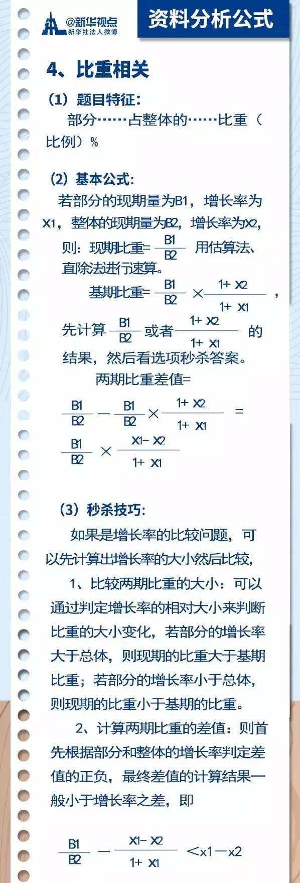 2020國考行測常用公式匯總，背完答題省時省力